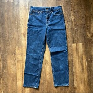 J. Crew Classic Straight medium wash denim jeans women’s size 27